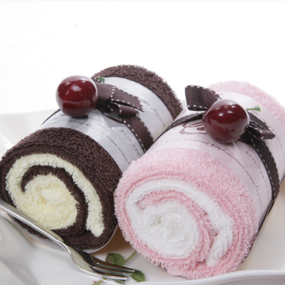 Cherry roll cake - Towel (set of 2)