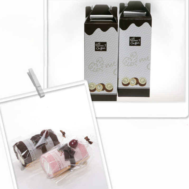 Cherry roll cake - Towel (set of 2)