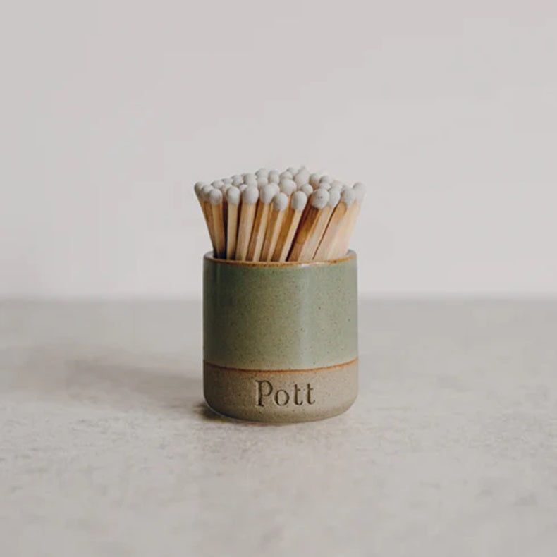 The Sage MatchPott with white tip
