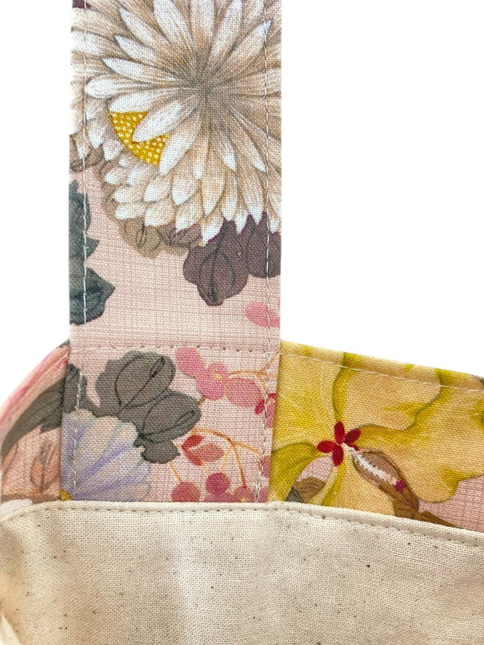 Korean Heritage Cotton Bag (pink flower)