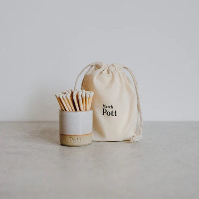 Petite Refillable Candle and Matchsticks