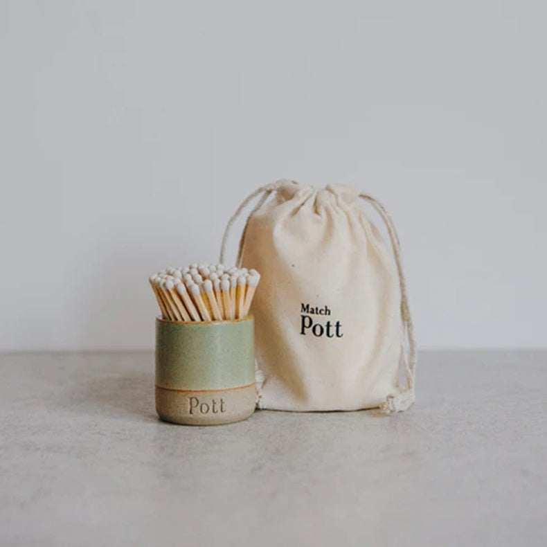 Petite Refillable Candle and Matchsticks