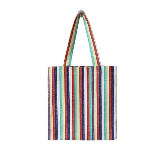 Korean Heritage Cotton Bag (saekdong-multicolored stripes)